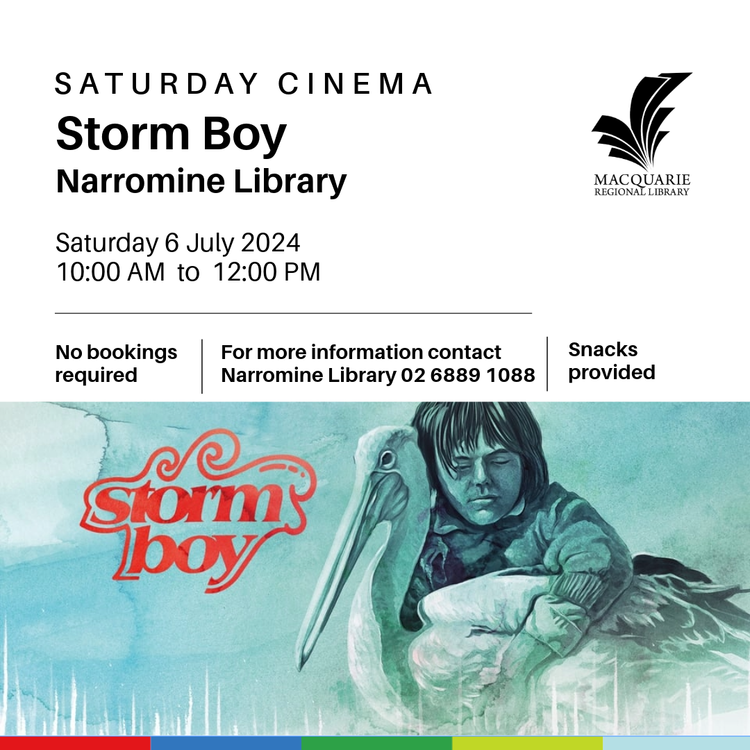 Saturday Cinema Strom Boy Social and web Banner
